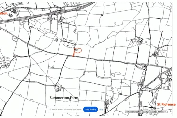 A scheme to replace a wind turbine at Summerton Farm with one nearly 100 foot higher was refused by Pembrokeshire planners.