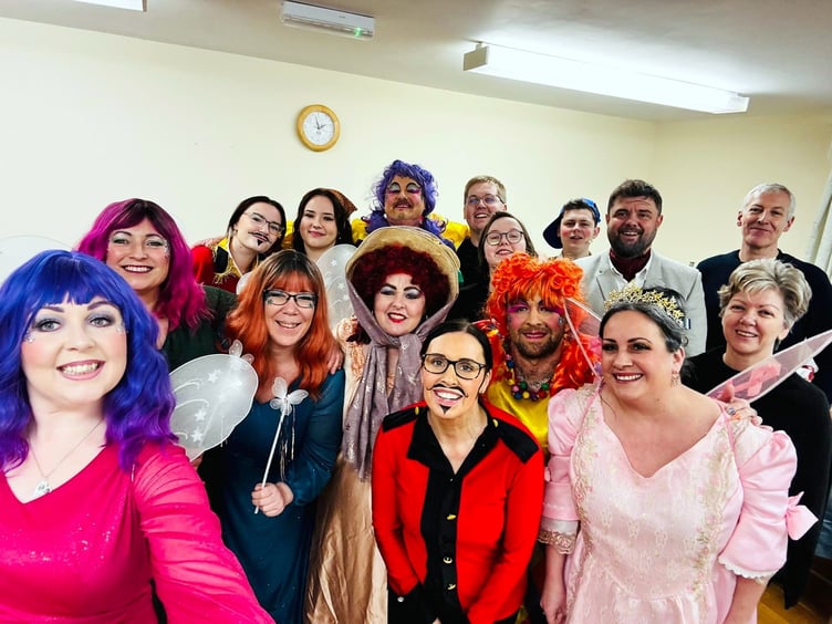 Newly-formed Cause for Drama staged their own take of popular pantomime Cinderella to raise funds for the Withybush Cancer Day Unit.