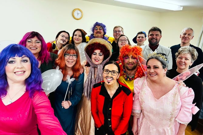 Newly-formed Cause for Drama staged their own take of popular pantomime Cinderella to raise funds for the Withybush Cancer Day Unit.