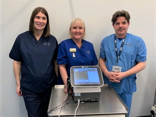 New eye scanner for Glangwili Hospital