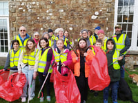 Pembrokeshire village organises first ever litter pick