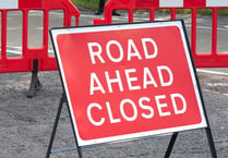 Weekend road closure on the A40 near Narberth