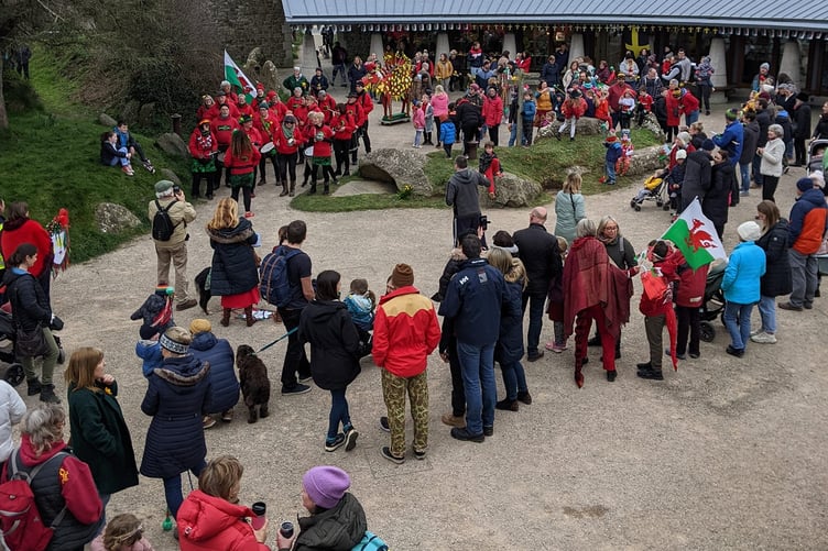 Dragon Parade crowd