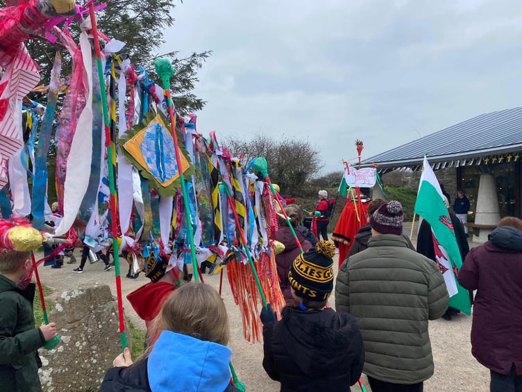 The 2024 Dragon Parade will take place on Saturday 2 March, leaving Oriel y Parc at 11am.