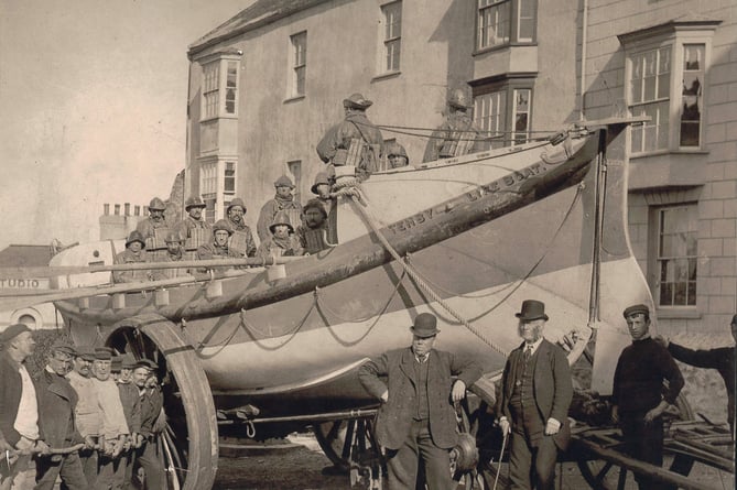 Tenby Lifeboat - archive photo