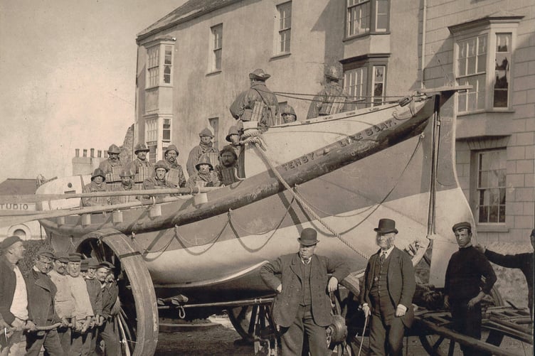 Tenby Lifeboat - archive photo