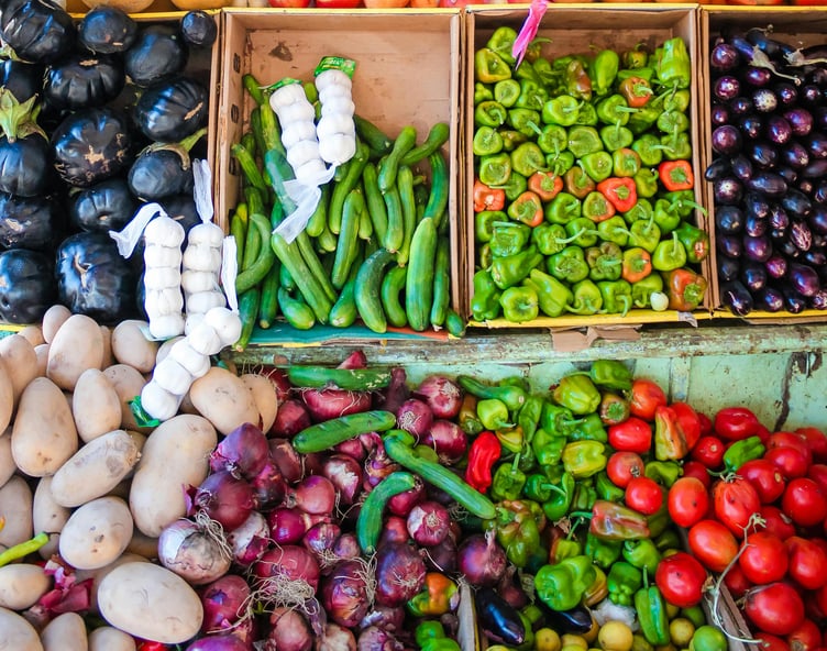 Fruit and veg stall