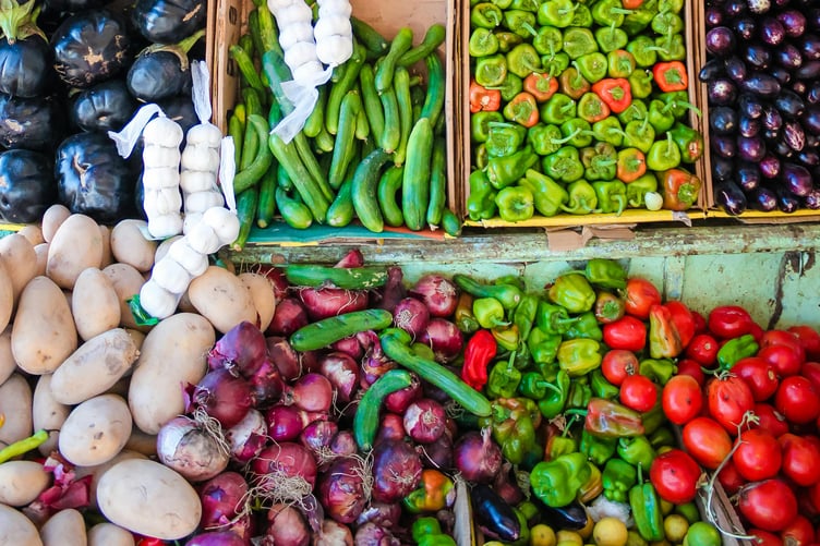 Fruit and veg stall