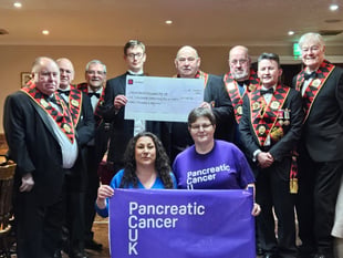 Local RAOB supports cancer charity