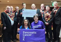 South Pembrokeshire RAOB supports pancreatic cancer charity
