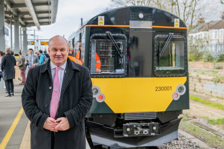 GWR Managing Director Mark Hopwood at the battery event