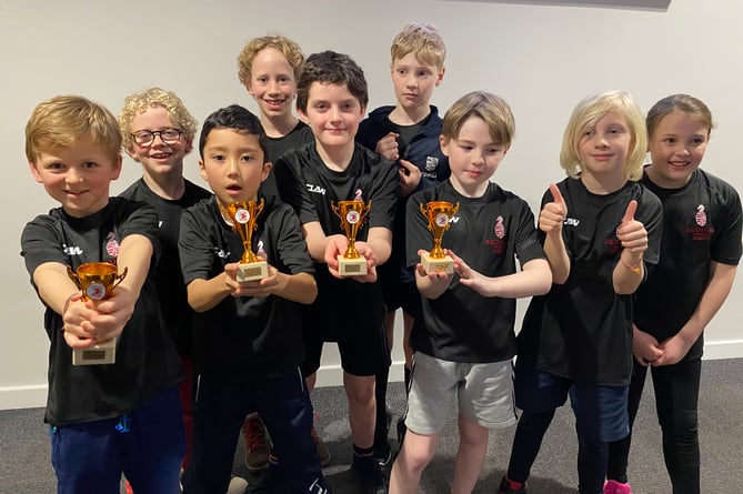 Redhill School chess teams at Welsh Championship