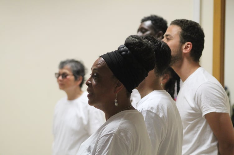 Members of Oasis One World Choir