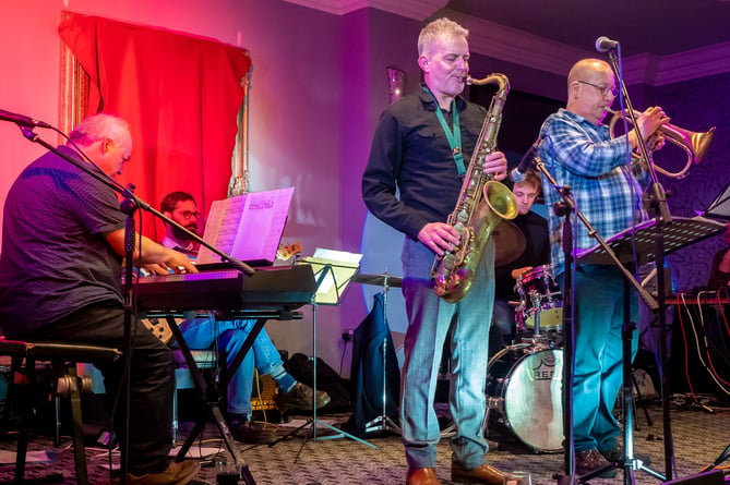 The jazz night coincided with Dave Jones’ 60th Birthday celebration; it was also a showcase for the Welsh pianist and composer.