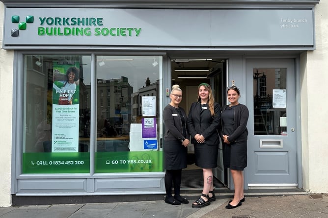 The Yorkshire Building Society Tenby branch