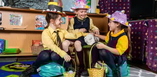 Celebrating Easter at St Teilo’s School, Tenby