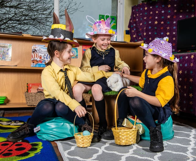 Celebrating Easter at St Teilo’s School, Tenby