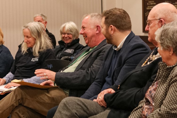 Scene from the Pembroke Street Pastors AGM 2024