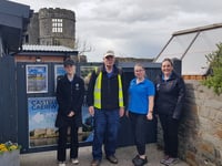 WATCH: Walking over 15 miles to support veterans charity