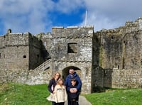Train naming triumph rewarded with castle visit