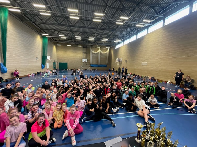 Primary Schools dance competitors
