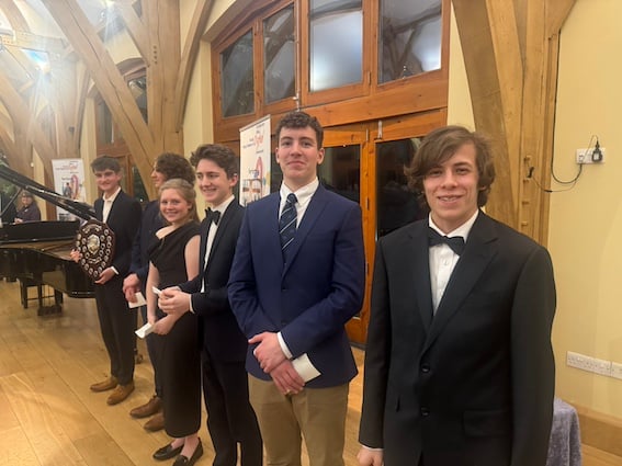 Finalists of the 2024 Young Music Makers of Dyfed