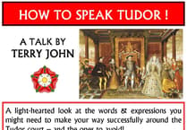 How to speak Tudor! History Society talk on first day of Pembroke Festival