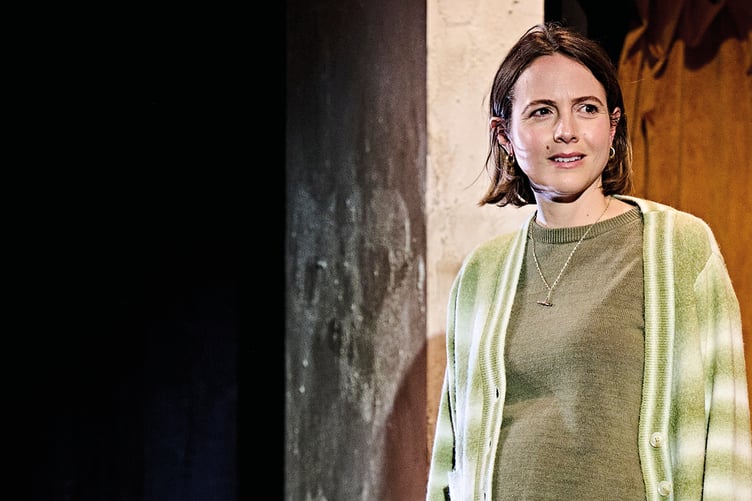 Catrin Stewart on set of Kill Thy Neighbour