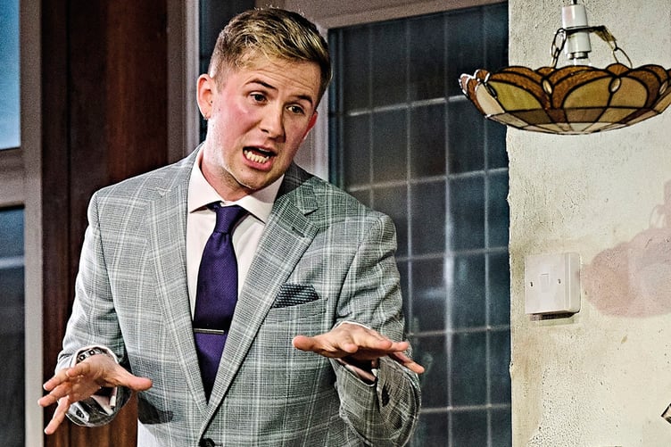 Jamie Redford on set of Kill Thy Neighbour