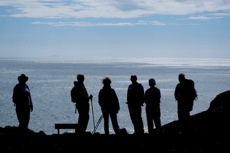 Pilgrims along the way