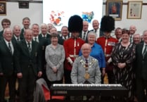 Male Choir in harmony at Pembroke Mayor Aden Brinn’s final fundraiser
