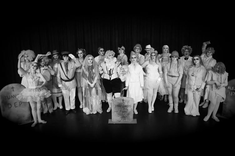 Saundersfoot Footlights present The Addams Family at the Regency Hall, May 27 - June 1.