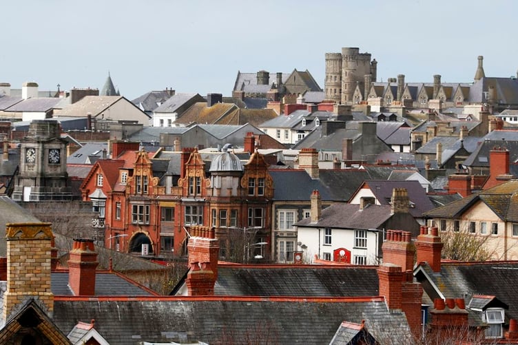 Rooftops Aberystwyth