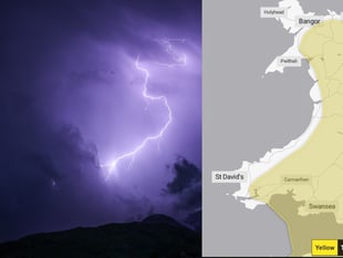 Thunder warning for Tuesday afternoon