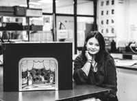 Pembrokeshire College student Phoebe-Lily and the future of set design