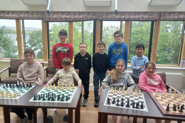 These players from Pembrokeshire Junior Chess Club played their first ever match against Castell-Nedd Juniors home at Steynton, the standard of play being excellent.