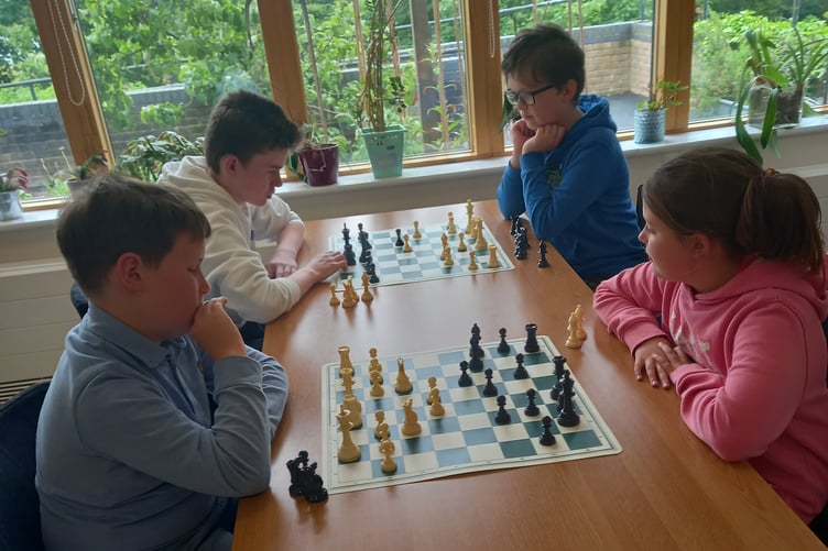 Standard of play was very high, especially considering the age of the chess players.