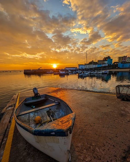 Tenby harbour from the Mayor’s Slip
