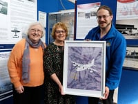 Sunderland flies home to Heritage Centre