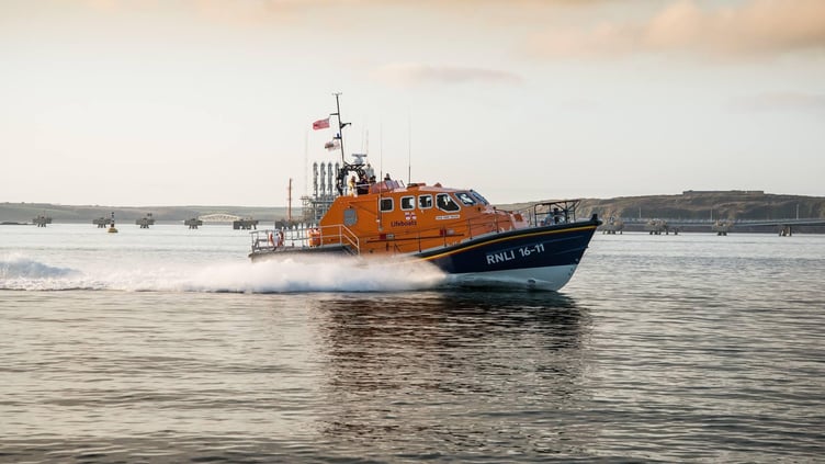 Angle RNLI lifeboat