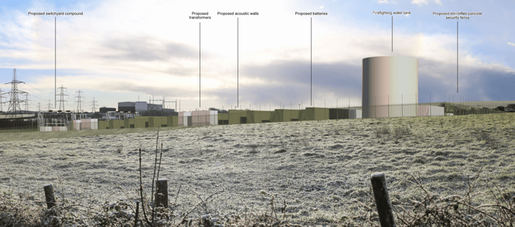 RWE Pembroke Battery plans visual
