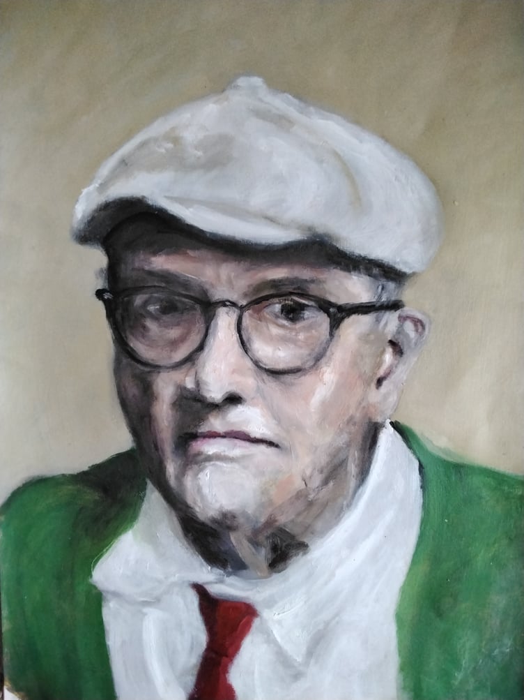 Example of artwork in the exhibition