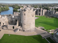 Pembroke Castle in new video