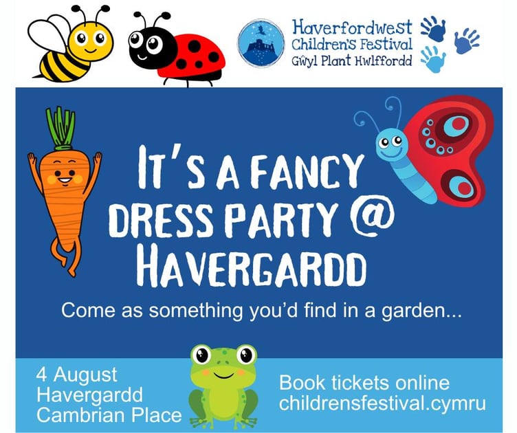 Haverfordwest Children's Festival poster