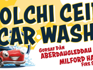 Charity car wash at Milford Haven Fire Station