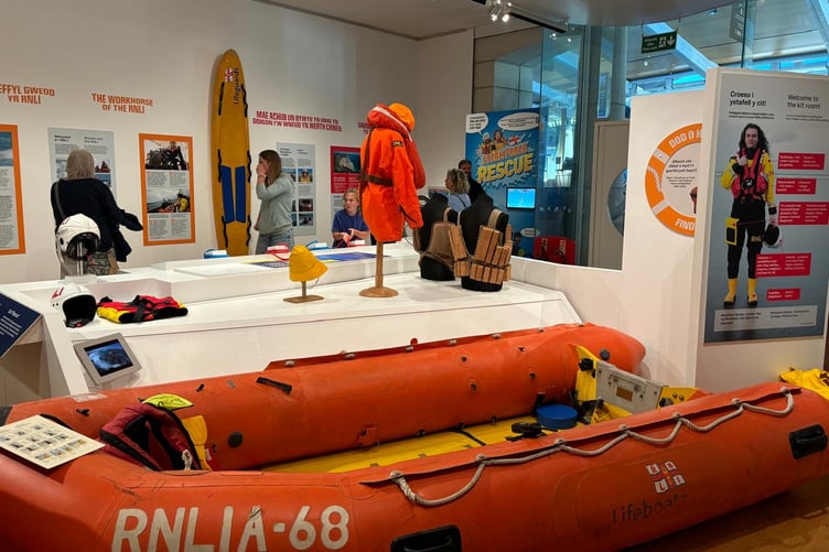 Courage and Community Exhibition at Oriel Y Parc, St Davids