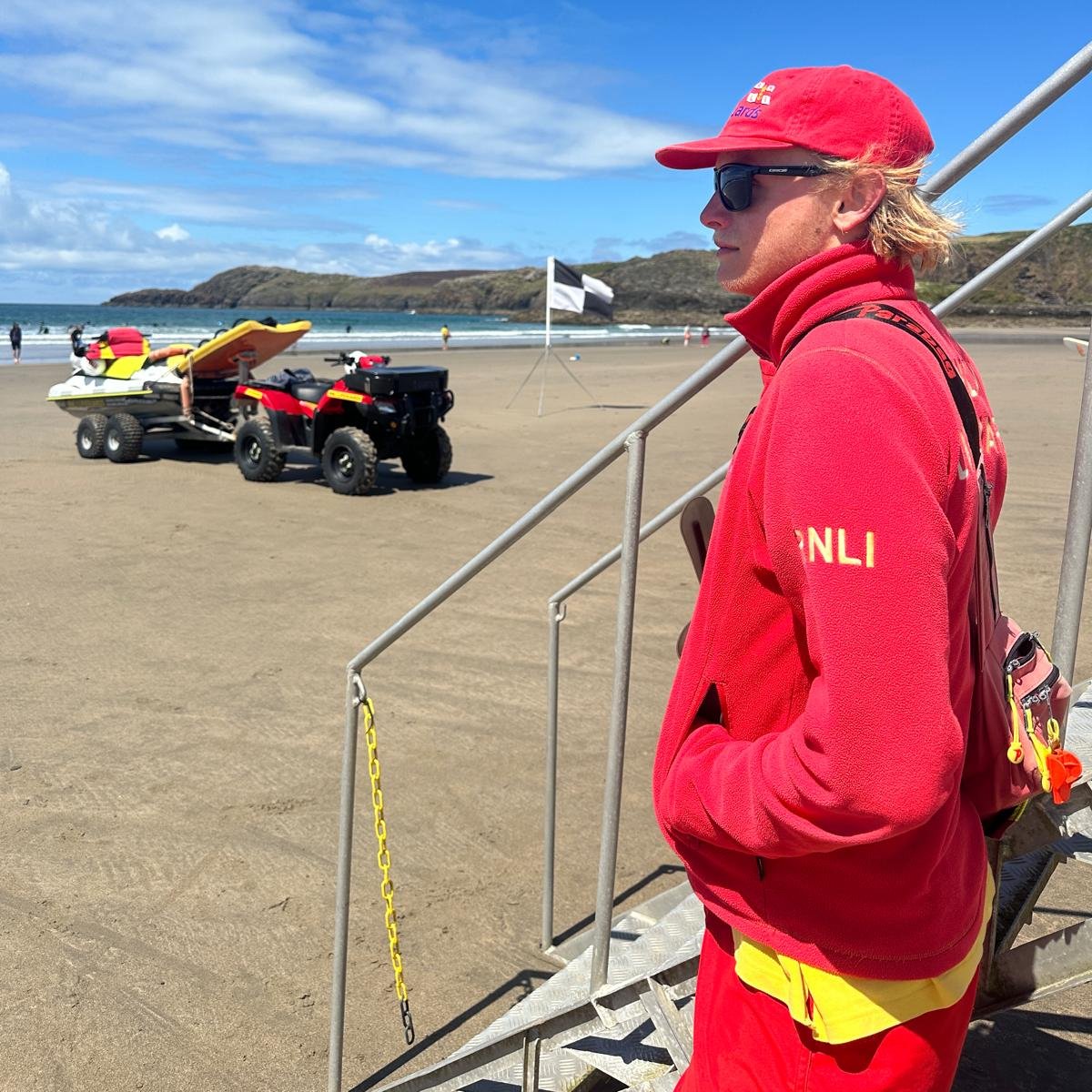 A busy day of rip current rescues for Pembrokeshire RNLI lifeguards ...