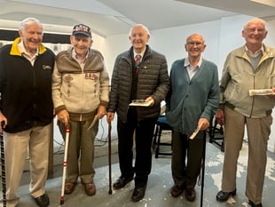 Saundersfoot WW2 veteran Duncan Hilling wins shooting competition
