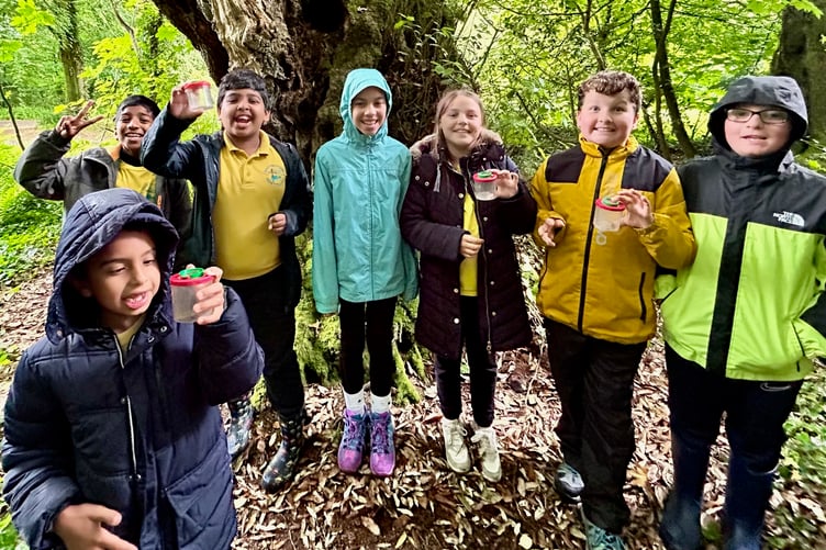 Dosbarth Goscar (St Teilo’s School Tenby) - exploring the Stackpole Estate