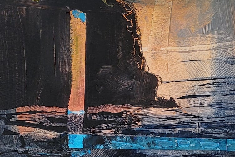 Church Door Sunrise by Jane Boswell